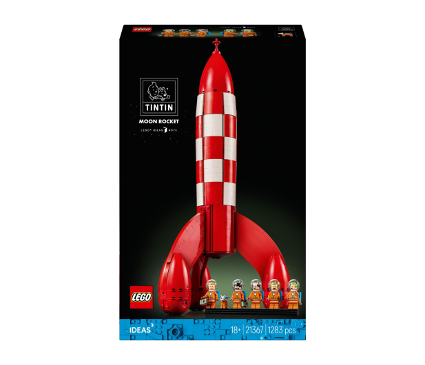 LEGO IDEAS 21367 Tintin® i rakieta na księżyc - 1529722 - zdjęcie